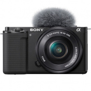 Фотоаппарат Sony ZV-E10 Kit 16-50mm Black (ILCZV-E10L/B)- фото