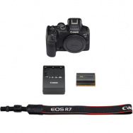 Фотоаппарат Canon EOS R7 Body + adapter EF-EOS R- фото8