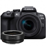 Фотоаппарат Canon EOS R10 Kit 18-150mm + adapter EF-EOS R- фото