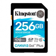 Карта памяти Kingston Canvas Go Plus SDXC 256GB (SDG3/256GB)- фото