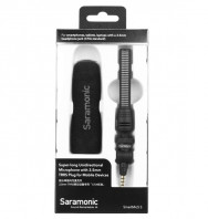 Микрофон мини-пушка Saramonic SmartMic5S для устройств 3.5mm TRRS- фото3