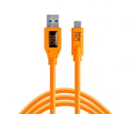 Кабель Tether Tools TetherPro USB 3.0 to USB-C 4.6m, Orange- фото