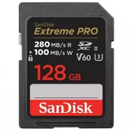 Карта памяти SanDisk Extreme Pro SDXC 128Gb 280MB/s UHS-II (SDSDXEP-128G-GN4IN)- фото