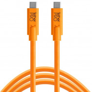 Кабель Tether Tools TetherPro USB-C to USB-C 4.6m, Orange- фото