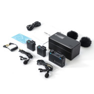 Микрофонная система Hollyland Lark 150 DUO Black (1RX+2TX)- фото6