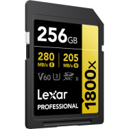 Карта памяти Lexar SDXC 256GB Professional 1800x UHS-II
- фото2