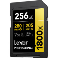 Карта памяти Lexar SDXC 256GB Professional 1800x UHS-II
- фото3