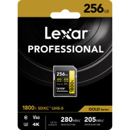 Карта памяти Lexar SDXC 256GB Professional 1800x UHS-II
- фото6