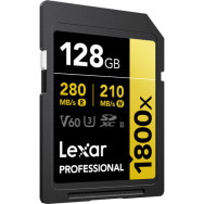 Карта памяти Lexar SDXC 128GB Professional 1800x UHS-II- фото2