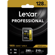 Карта памяти Lexar SDXC 128GB Professional 1800x UHS-II- фото6