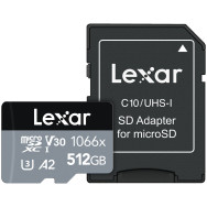 Карта памяти Lexar 512GB microSDXC UHS-I 1066x- фото