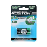 Аккумулятор ROBITON 1000NZAAA-2 BL2 550mAh- фото