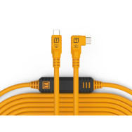 Кабель Tether Tools TetherPro USB-C to USB-C Right Angle 9.4m, Orange- фото