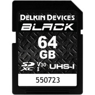 Карта памяти Delkin Black Rugged SDXC 64GB UHS-I V30- фото