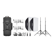 Комплект светодиодных осветителей Godox LITEMONS LA300R K2- фото