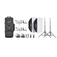 Комплект светодиодных осветителей Godox LITEMONS LA150R K2- фото