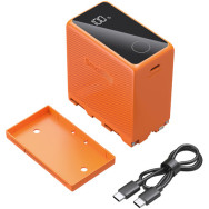 Аккумулятор SmallRig 4576 NP-F970 USB-C (Orange)- фото7