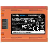 Аккумулятор SmallRig NP-FZ100 USB-C 4969 (Orange)- фото3