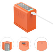 Аккумулятор SmallRig NP-F970 USB-C 4972 (Orange)- фото5
