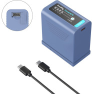 Аккумулятор SmallRig NP-F970 USB-C 4267 (Blue)- фото3