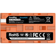 Аккумулятор SmallRig NP-F550 USB-C 4971 (Orange)- фото3