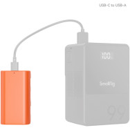 Аккумулятор SmallRig NP-F550 USB-C 4971 (Orange)- фото6