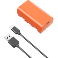Аккумулятор SmallRig NP-F550 USB-C 4971 (Orange)- фото2