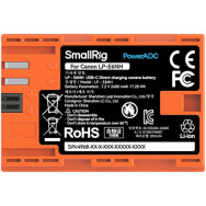 Аккумулятор SmallRig LP-E6NH USB-C 4968 (Orange)- фото3