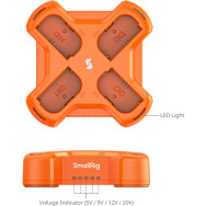 Зарядное устройство SmallRig 4838 на 4 аккумулятора LP-E6NH- фото5