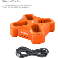 Зарядное устройство SmallRig 4838 на 4 аккумулятора LP-E6NH- фото2
