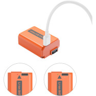 Аккумулятор SmallRig NP-FW50 USB-C 4965 (Orange)- фото6