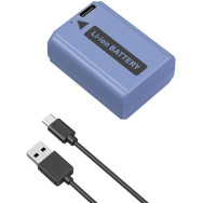Аккумулятор SmallRig NP-FW50 USB-C 4330 (Blue)- фото3