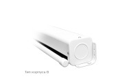 Проекционный экран Lumien Eco Picture 180x180 см Matte White 1:1- фото3