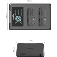 Зарядное устройство SmallRig 4082 для Nikon EN-EL14- фото4