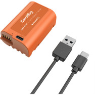 Аккумулятор SmallRig DMW-BLK22 USB-C 4979 (Orange)- фото4