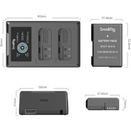 Аккумулятор SmallRig EN-EL14 (3819) с зарядным устройством- фото3
