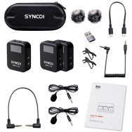 Микрофонная система SYNCO G2(A2) Pro с кейсом-зарядкой- фото5