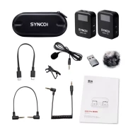 Микрофонная система SYNCO G2(A1) Pro с кейсом-зарядкой- фото2