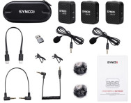 Микрофонная система SYNCO G1(A2) Pro с кейсом-зарядкой- фото6