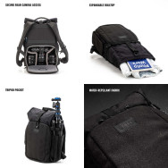 Рюкзак Tenba Fulton v2 10L Backpack Black- фото7
