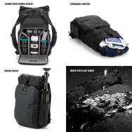 Рюкзак Tenba Fulton v2 16L All WR Backpack Black/Black Camo- фото9