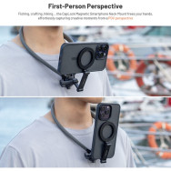 Крепление для смартфона PGYTECH CapLock Magnetic Smartphone Neck Mount (P-GM-238)- фото6