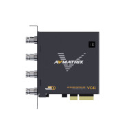 Плата видеозахвата AVMATRIX VC41 4CH 3G-SDI PCIE- фото