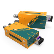 Волоконно-оптический удлинитель AVMATRIX FE1121 3G-SDI 20км- фото