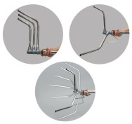 Стойка со штангой KUPO CT-40MKBH Master C-Stand Turtle Base Grip Arm- фото5