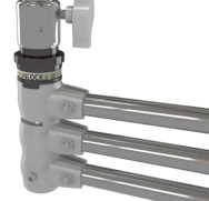 Стойка со штангой KUPO CT-40MKBH Master C-Stand Turtle Base Grip Arm- фото3
