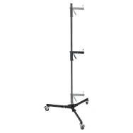 Стойка KUPO 390MH Steel Column Roller Stand на колесах- фото2