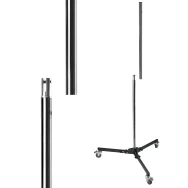 Стойка KUPO 390MH Steel Column Roller Stand на колесах- фото5