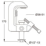 Зажим KUPO C-06 Heavy Duty Clamp- фото2