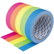 Лента клейкая KUPO CSS-2415Y CLOTH SPIKE TAPE желтая- фото3